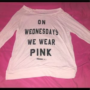 Mean Girls 3/4 length shirt
